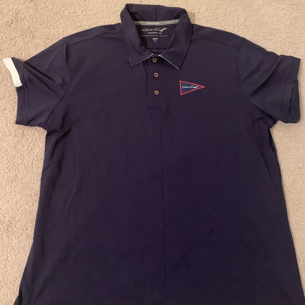 Chris Craft Men’s Navy Blue Polo